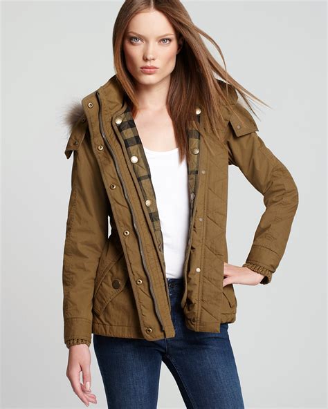 burberry showerproof hooded jacket|burberry brit anorak jacket.